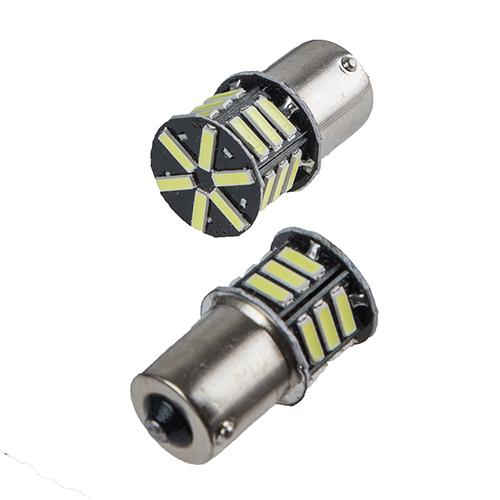 Лампа диодная S25 1156-7020-21SMD 1 контакт 10847