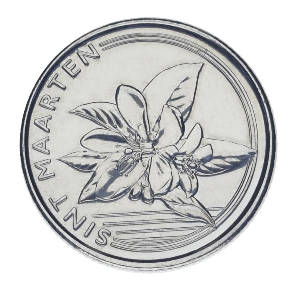 Коллекционная монета Синт-Мартен 1 цент 2025 UNC (М21870)