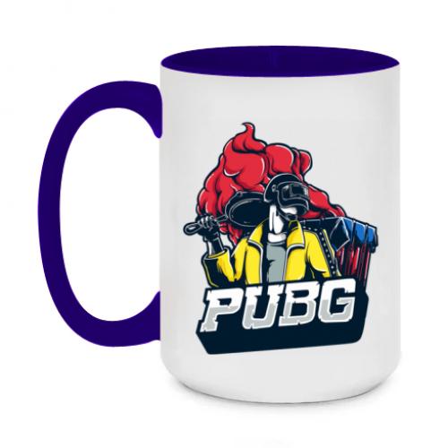 Чашка двухцветная PUBG Art 1 420 мл Темно-синий (2940046-8-87160)