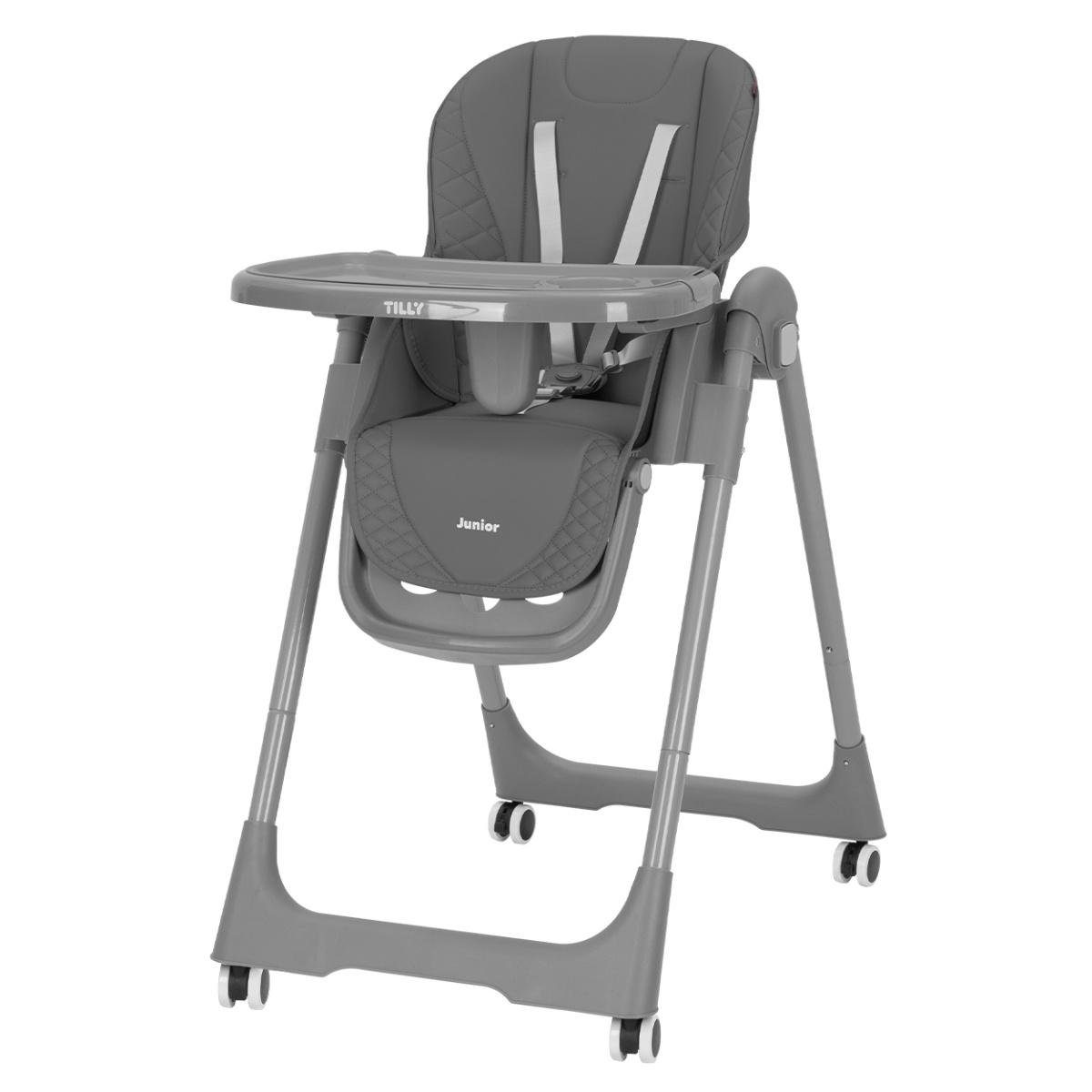 Стілець для годування TILLY Junior T-671 Dark Grey (30633839)