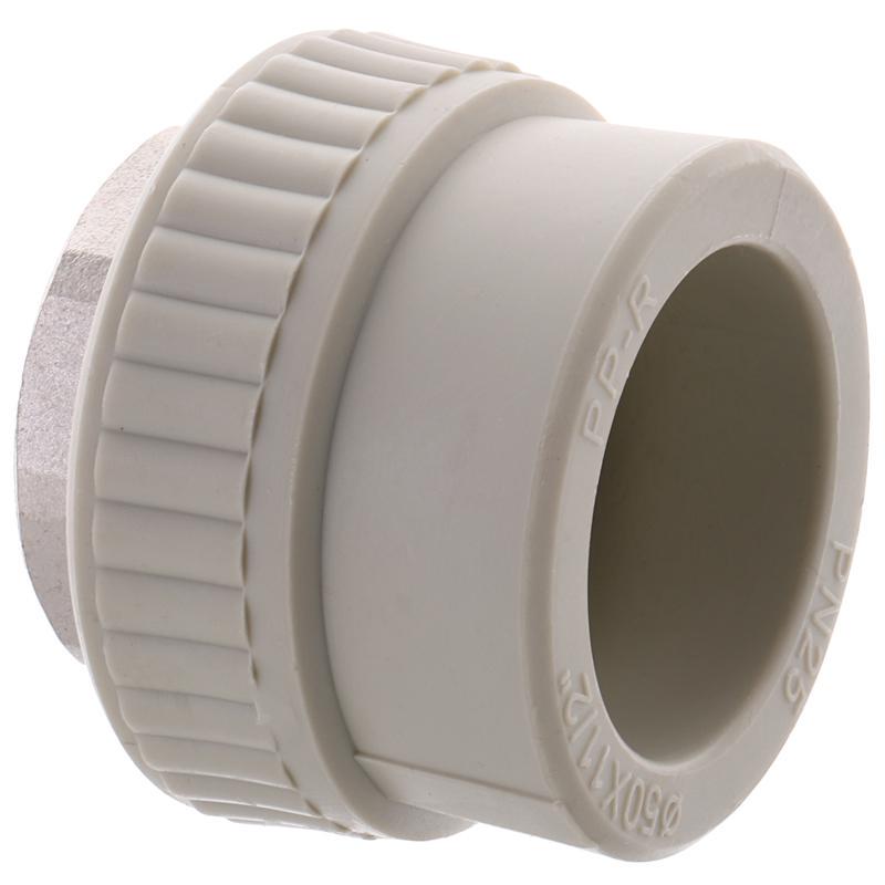 Муфта з'єднувальна Europroduct EP.0056 поліпропіленова внутрішня різьба-пайка 50x1-1/2" F ВР (OL-EP3981) - фото 2 Муфта з'єднувальна Europroduct EP.0056 поліпропіленова внутрішня різьба-пайка 50x1-1/2" F ВР (OL-EP3981) - фото 2