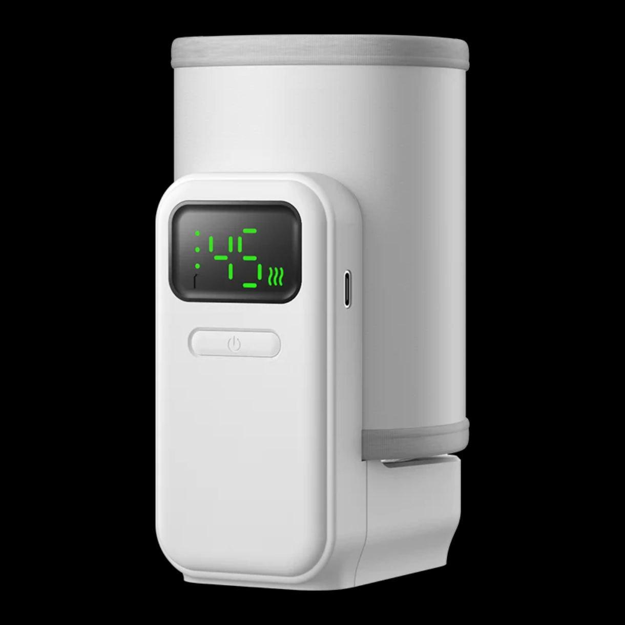 Портативный подогреватель-термос для детской бутылочки со встроенным аккумулятором 5000 mah White - фото 8