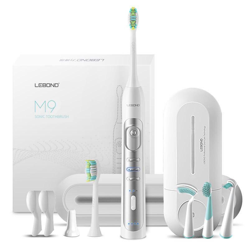 Зубная щетка звуковая Lebond M9 5 насадок White (2105)