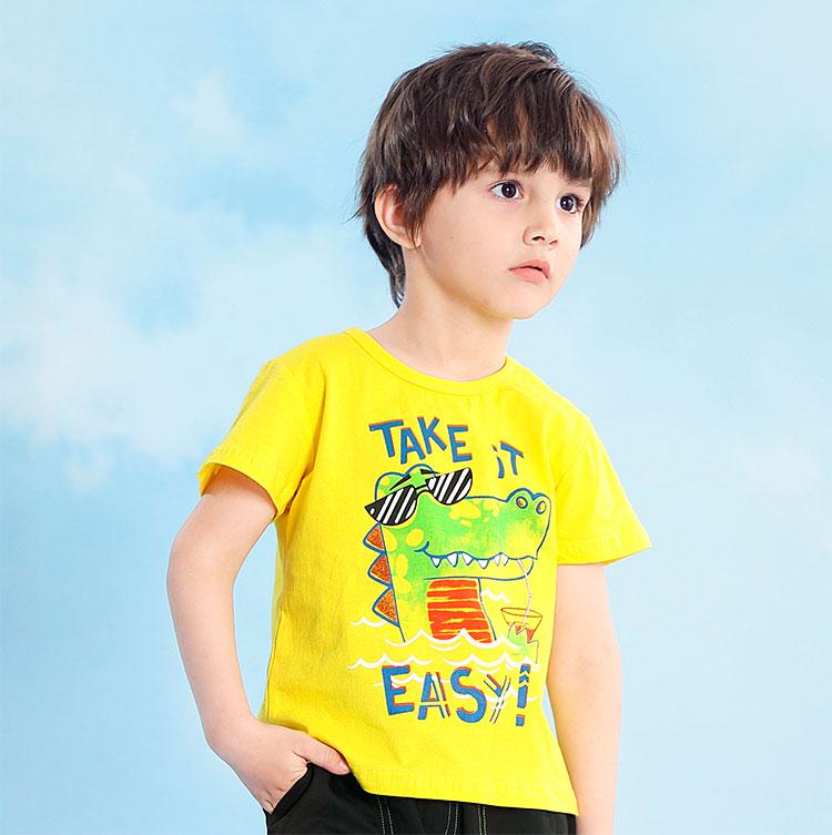 ᐉ Футболка для мальчика Berni Kids Take it easy p. 130 (58731)