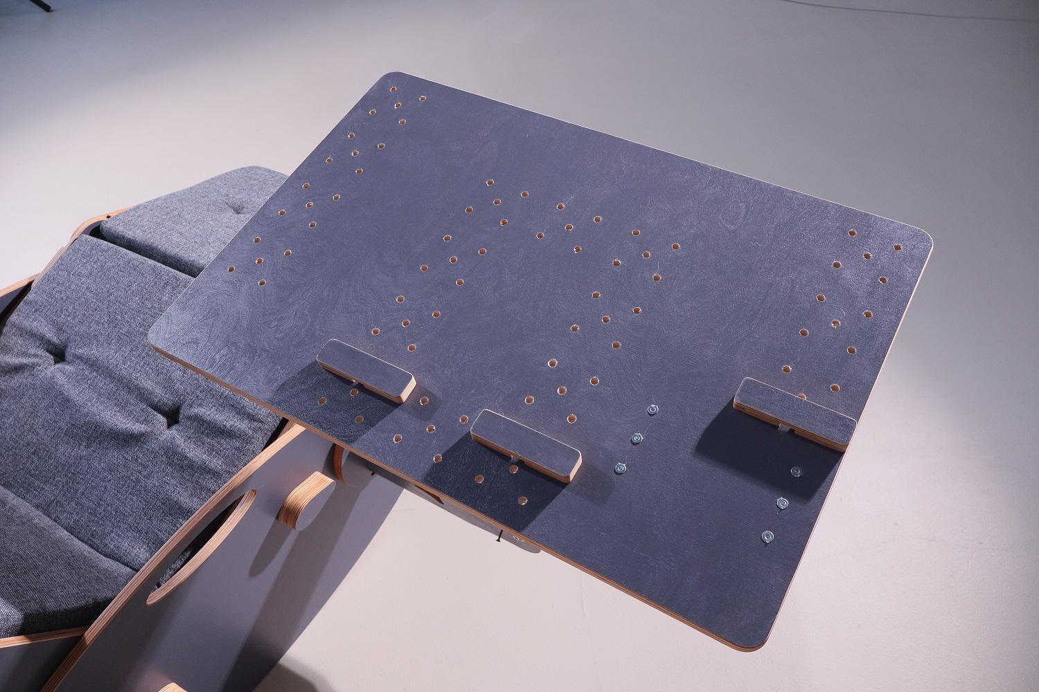 Стіл комп'ютерний трансформер ТО-17 для роботи напів-лежачи та лежачи Граніт - фото 24 Стіл комп'ютерний трансформер ТО-17 для роботи напів-лежачи та лежачи Граніт - фото 24