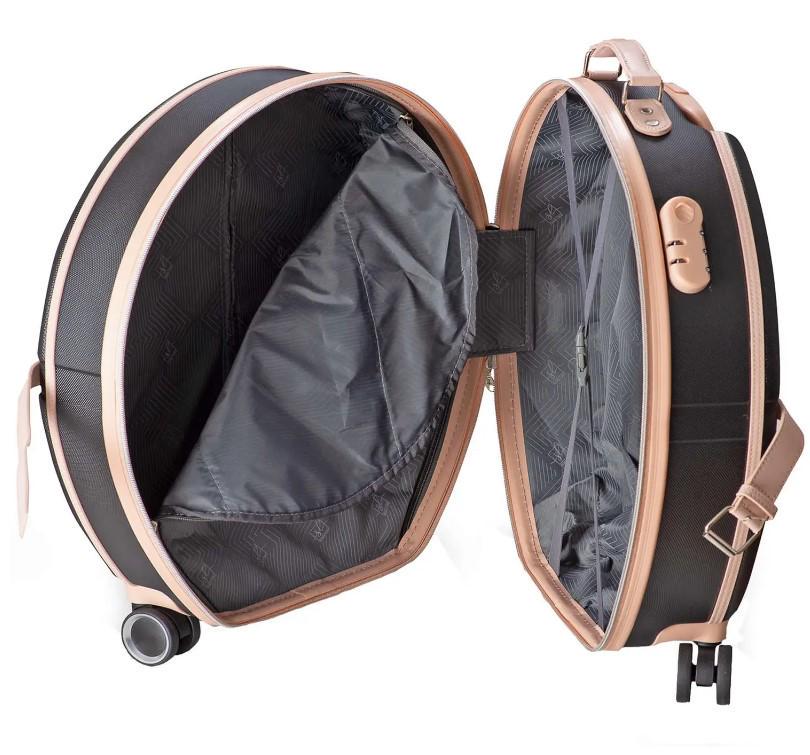 Валіза SEMI LINE T5671-2 20" S Black/Pink Cream (DAS302670) - фото 9 Валіза SEMI LINE T5671-2 20" S Black/Pink Cream (DAS302670) - фото 9