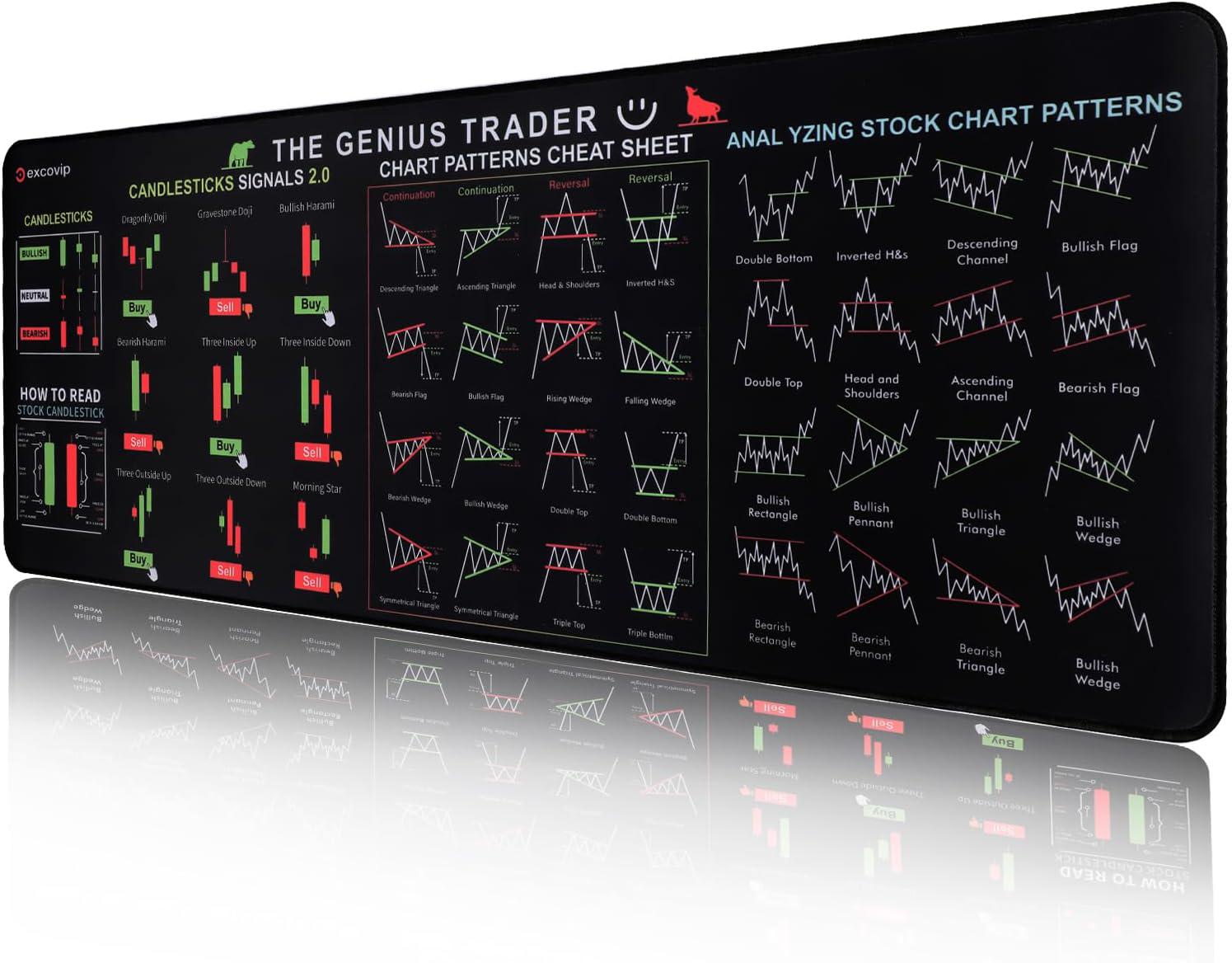 Килимок геймерський гумовий The Genius Trader XXL 40x90 см (VG-SN-4090)