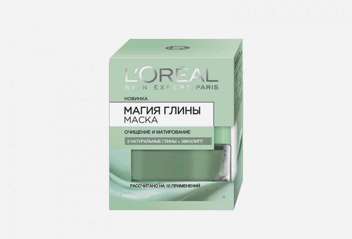 Маска L'Oreal Paris Магія глини з натуральною глиною і евкаліптом 50 мл (306121)