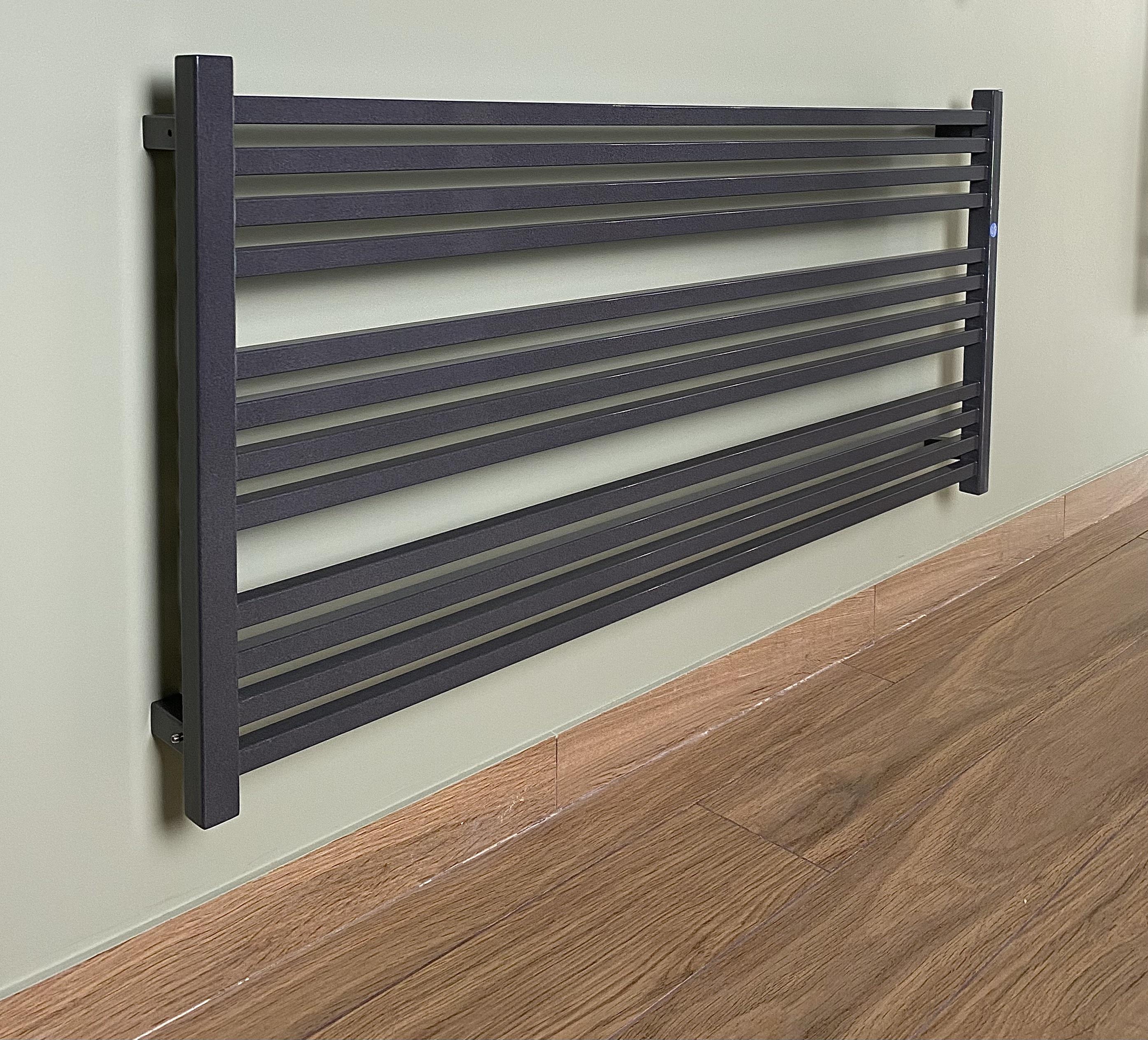 Полотенцесушитель электрический Instal Projekt Stick Level с ТЭНом MOA 555x1200 мм Granite (633)