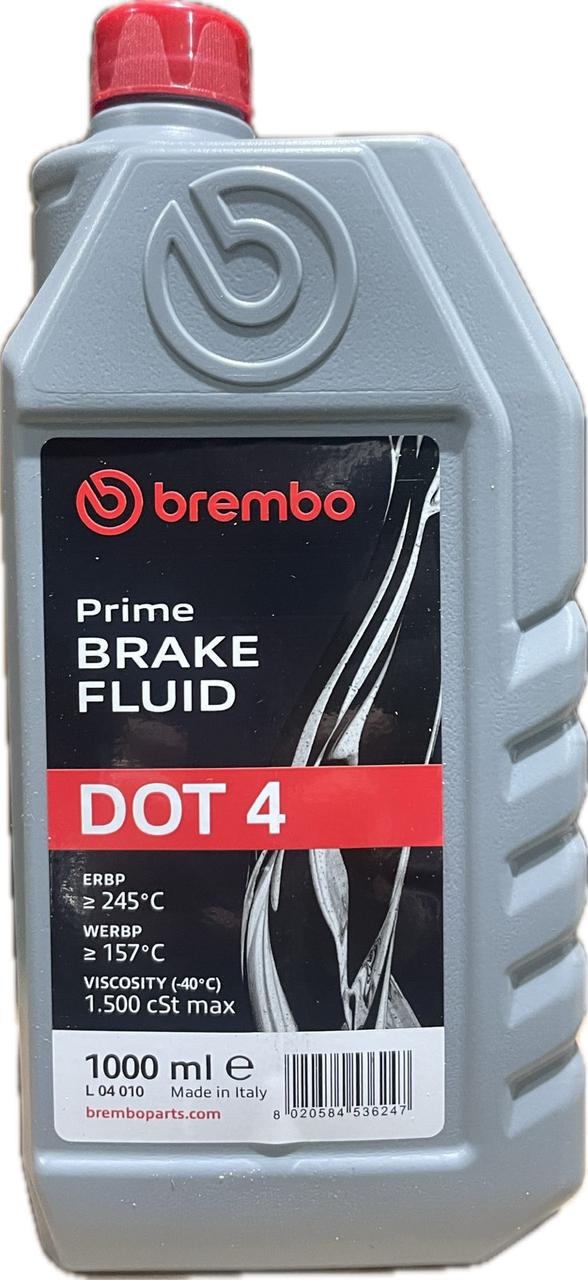 Гальмівна рідина Brembo DOT-4 1 л (L04010)
