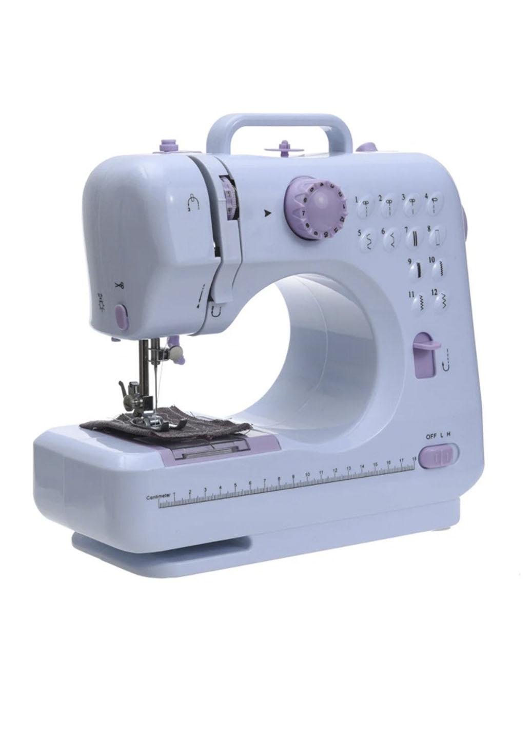 Швейная машинка портативная Opera YASM-505A Pro шьет 12 типами строчек Белый (5055A)