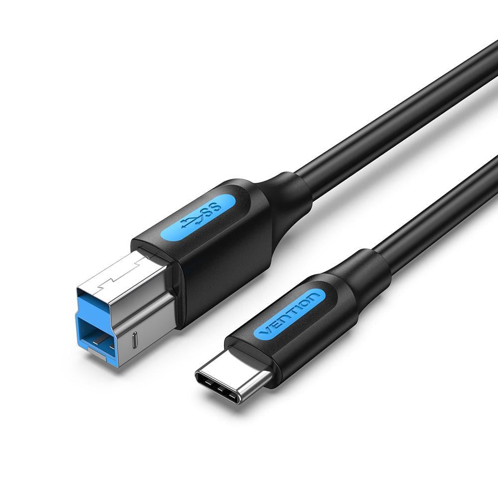 Кабель для HDD Vention USB-C/USB 3.0 Type-B 1 м Черный (CQVBF)