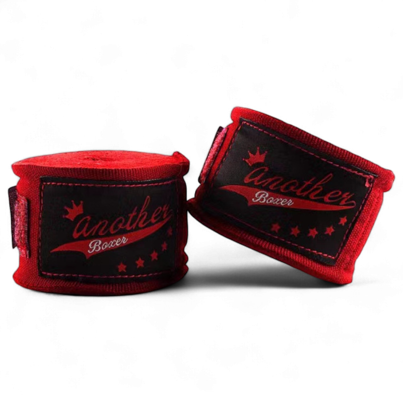 Бинты боксерские Another Boxer под перчатки 3 м Красный - фото 1 Бинты боксерские Another Boxer под перчатки 3 м Красный - фото 1
