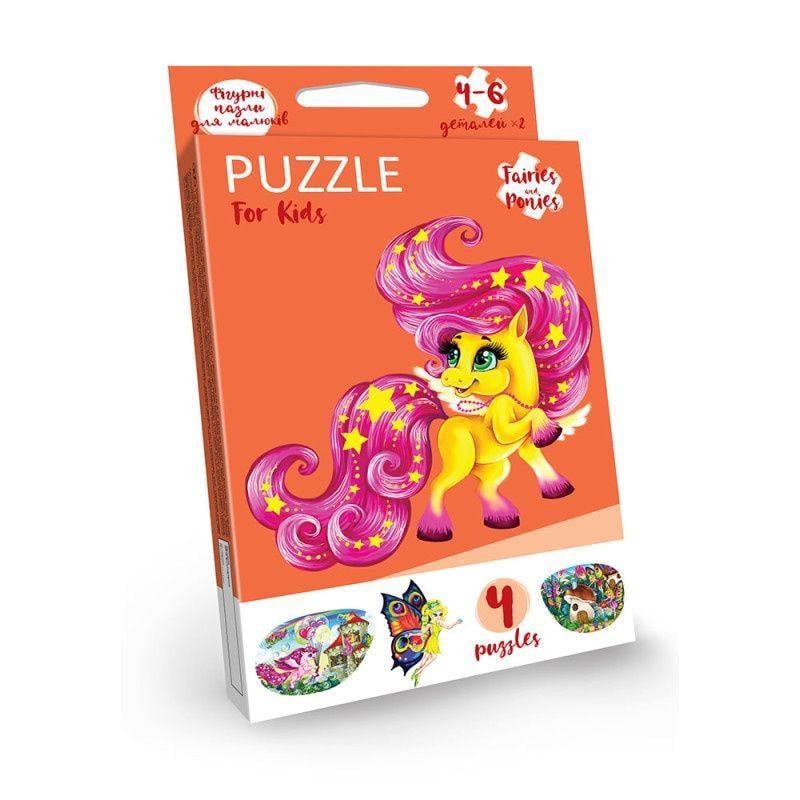 Пазли дитячі розвиваючі Danko Toys PFK-05-12, 2 Єдиноріг (RLT15924s18128)