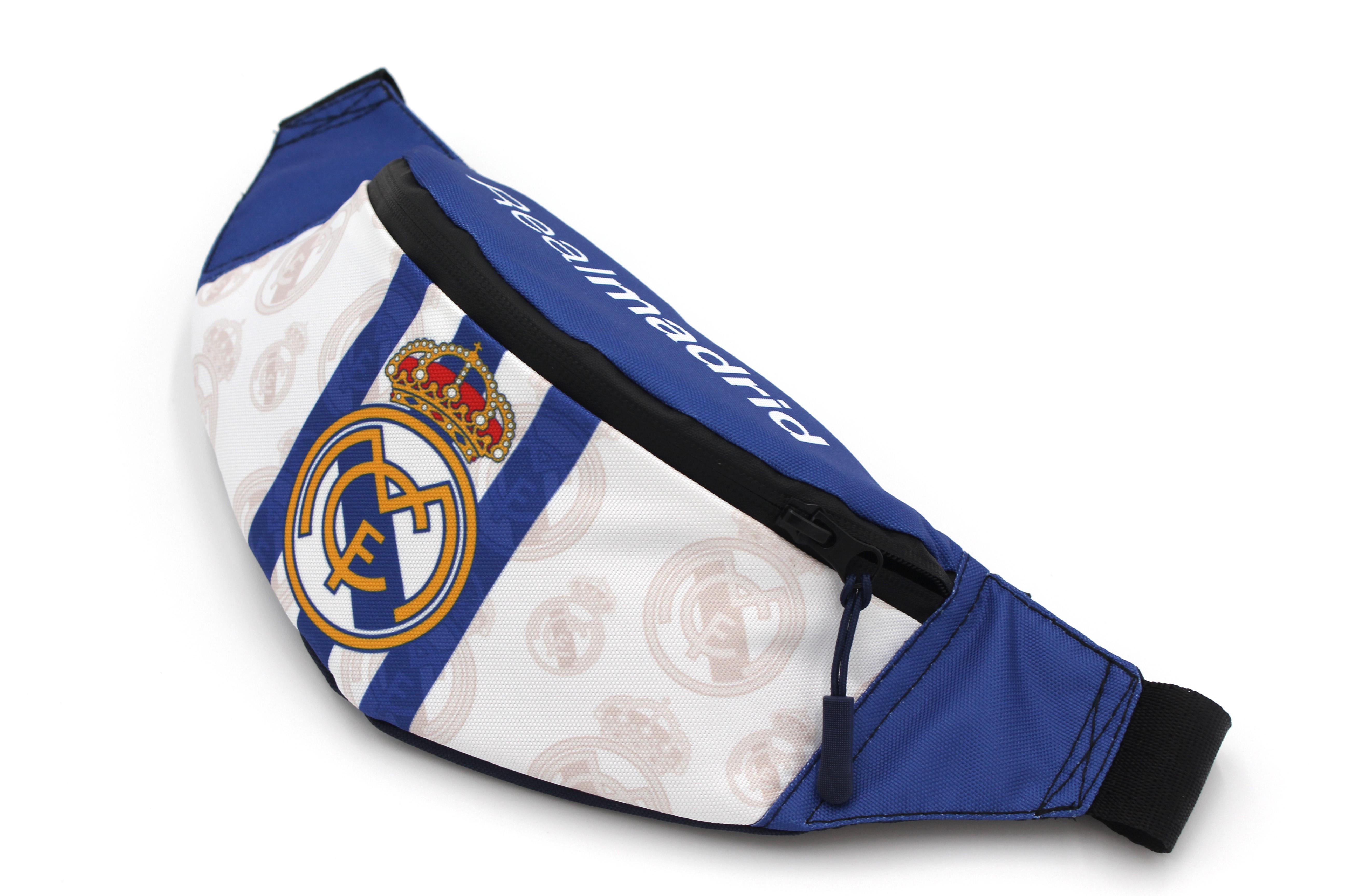 Сумка бананка чоловіча Реал Мадрид (BF-001) - фото 8 Сумка бананка чоловіча Реал Мадрид (BF-001) - фото 8