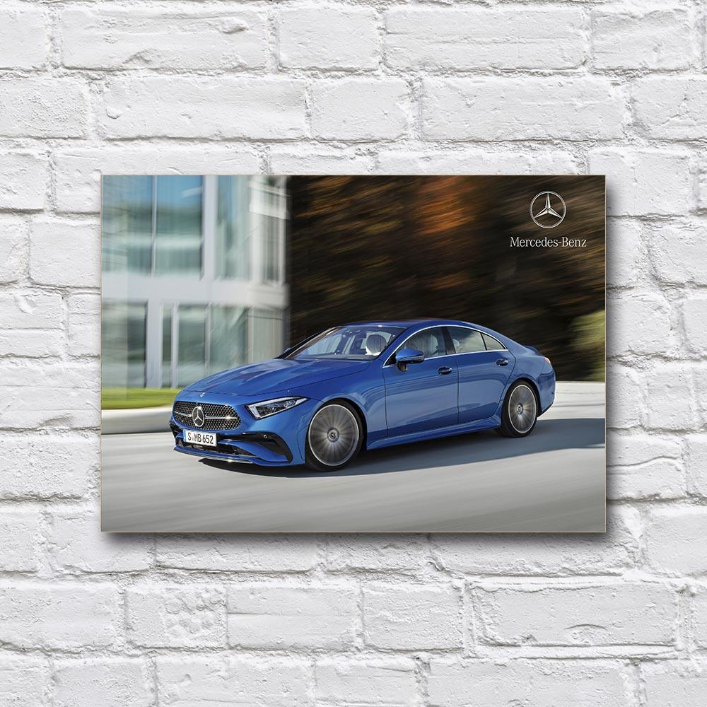Постер дерев’яний Mercedes-Benz CLS/C257 210х297 мм (18236168)