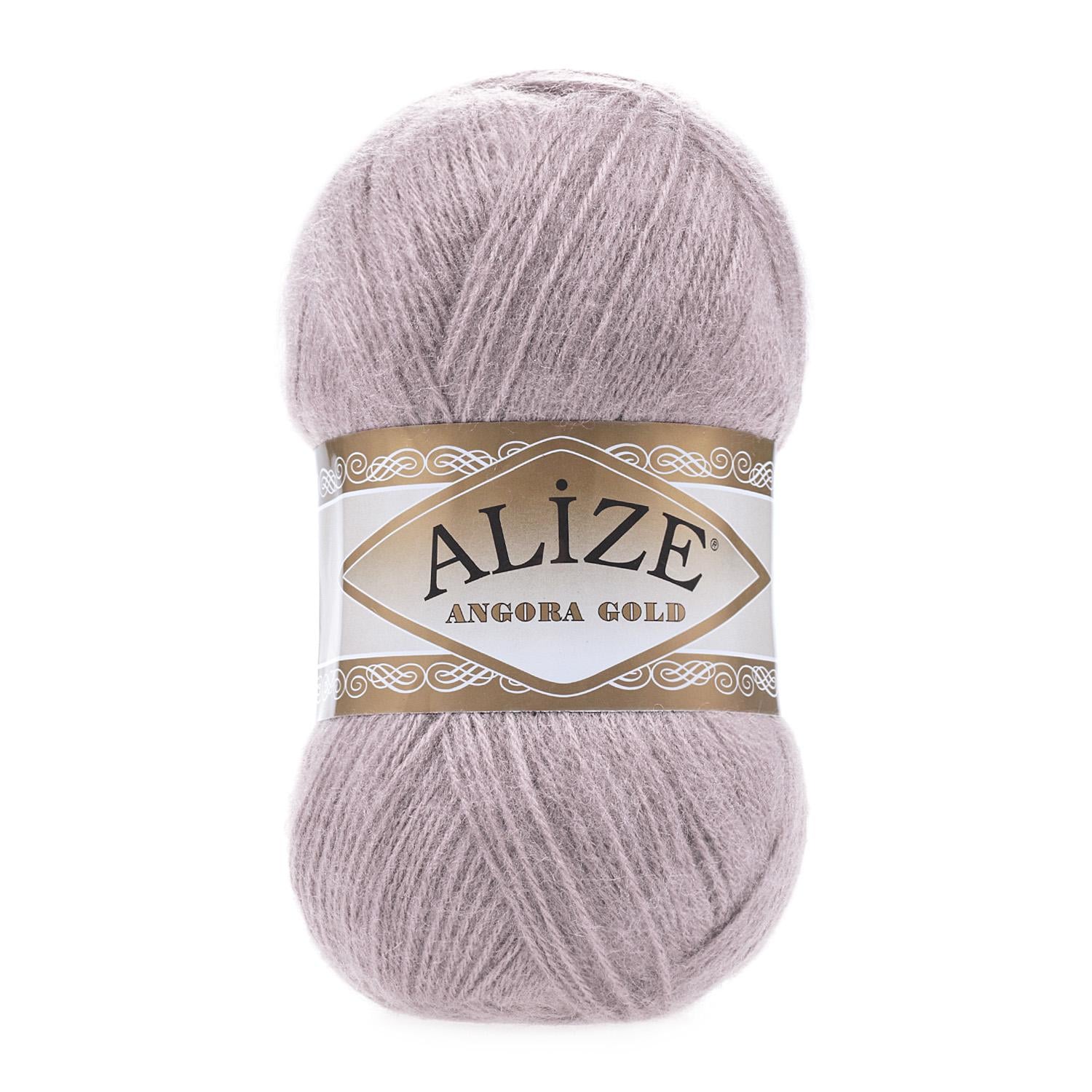 Пряжа Alize Angora Gold 163 Серая Роза (6291)