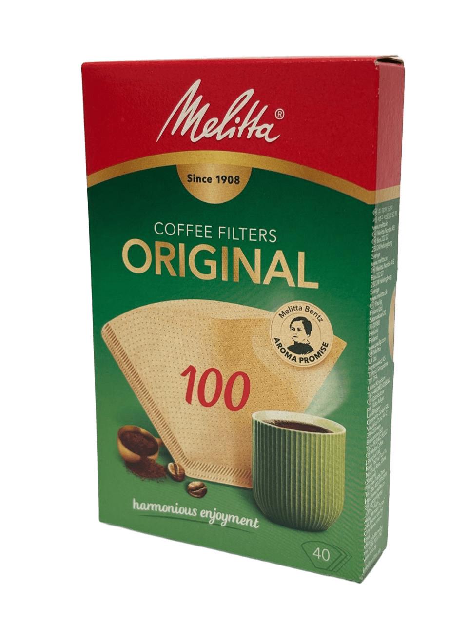 Фильтры бумажные для кофеварки Melitta 100/40 (4006508126033)