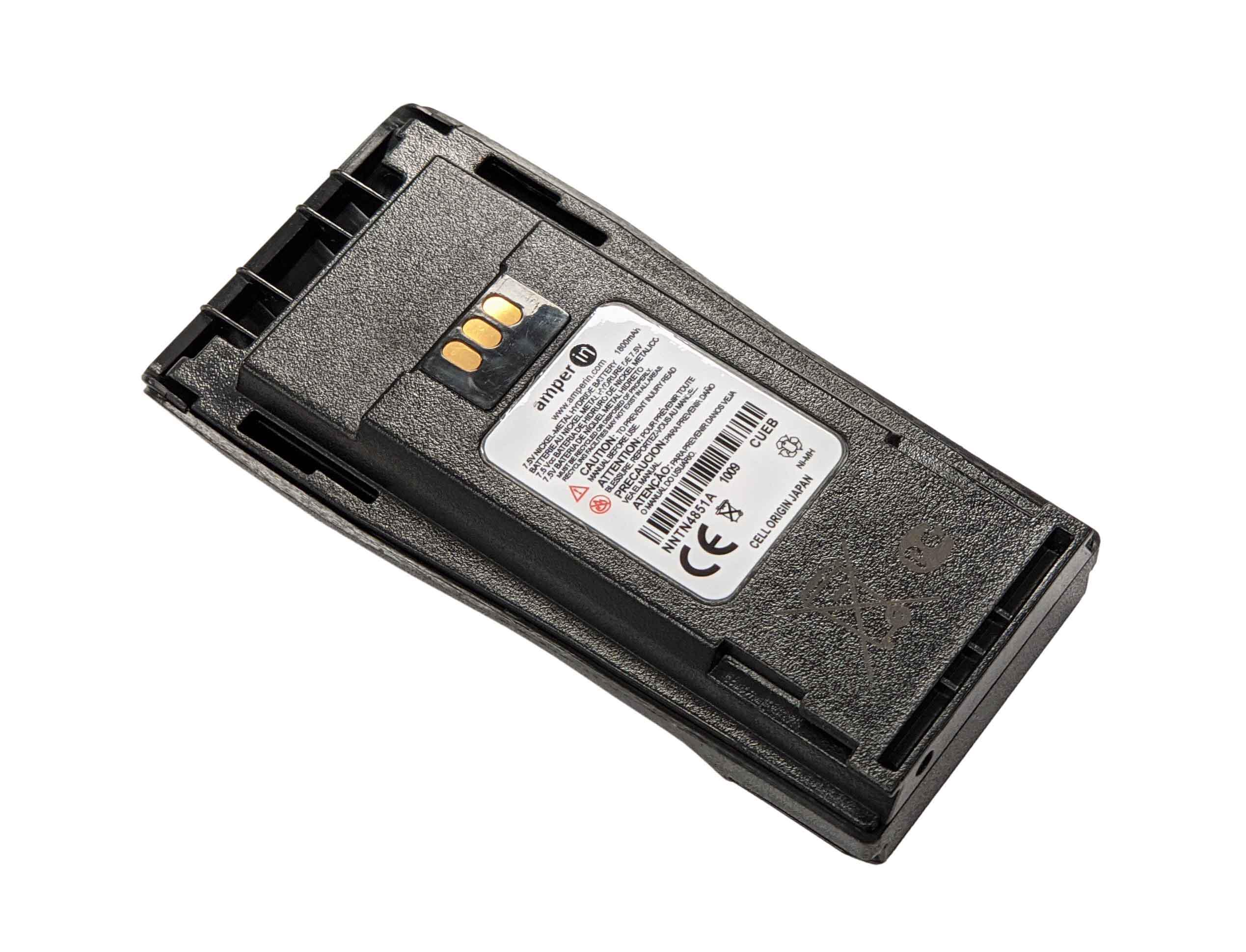 Акумулятор для радіостанції Motorola NNTN4496 CP040 Ni-Mh 1400 mAh 7,2V