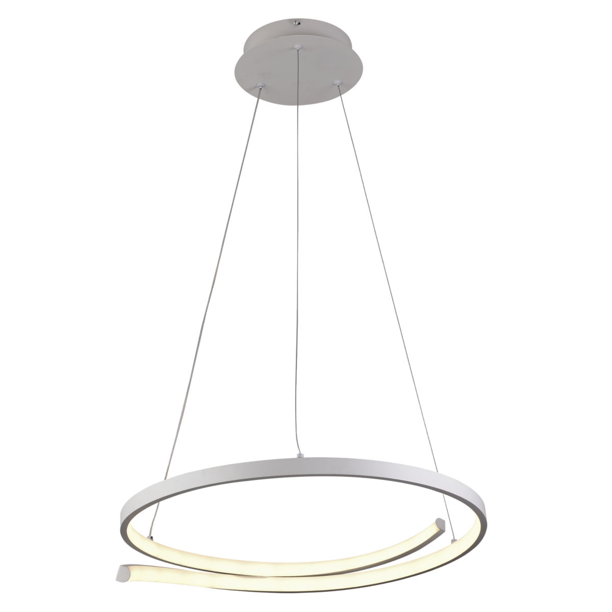 Люстра подвесная светодиодная LCD3052 WT Белый (SP000043071)