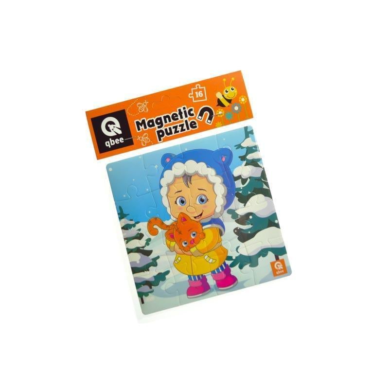 Пазлы фомовые qbee Снежный Мял 16 эл. (QB200-003)