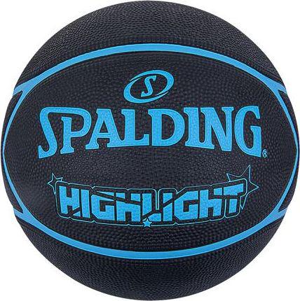 Баскетбольний м'яч Spalding HIGHLIGHT р. 7 Чорно-синій (84356Z) Баскетбольний м'яч Spalding HIGHLIGHT р. 7 Чорно-синій (84356Z)