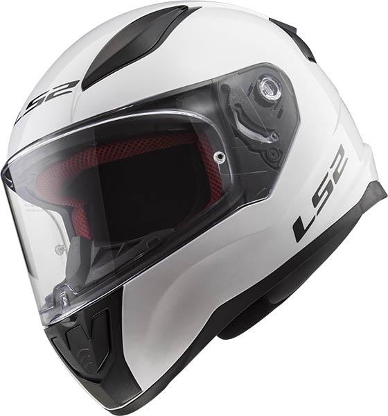 Мотошлем LS2 FF353 Rapid Solid M Gloss White (21189) - фото 4