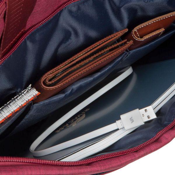 Сумка для ноутбука RivaCase 8335 15,6" Red (1313546) - фото 7