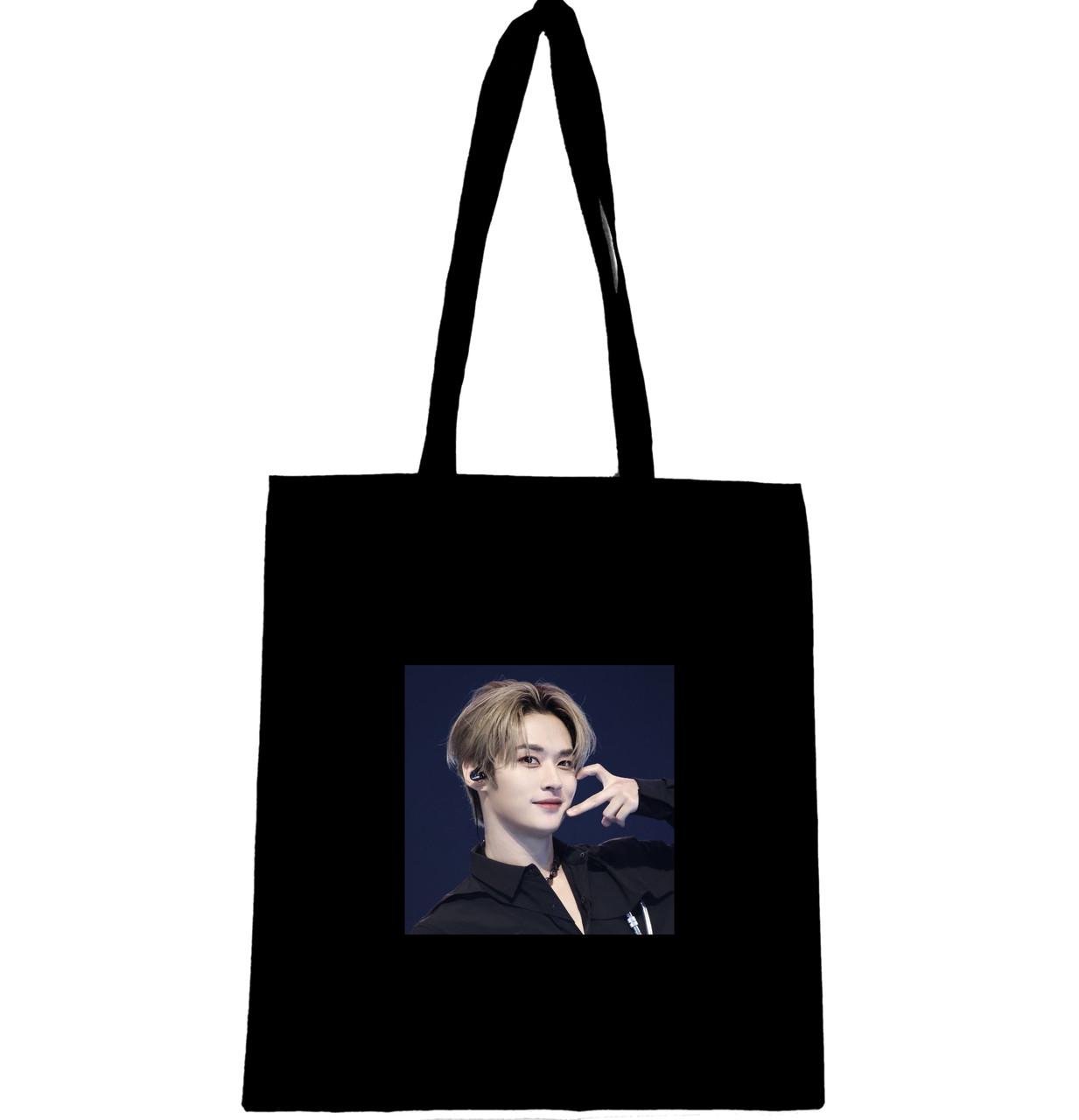 Эко-сумка с принтом Skz SKZOO Stray kids (735)