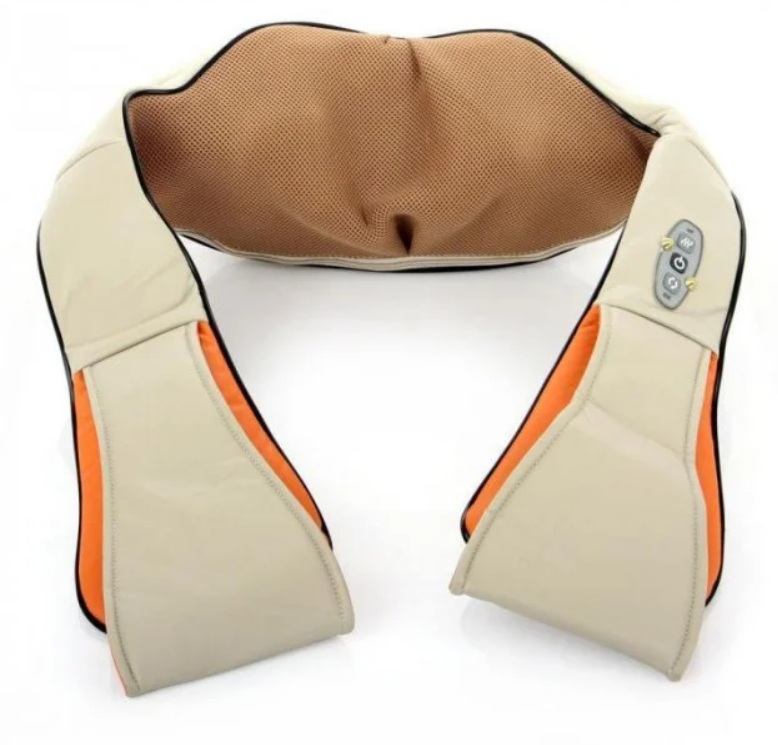 Масажер для шиї та спини Shiatsu Massager of Neck Kneading з підігрівом (1970050490) - фото 6