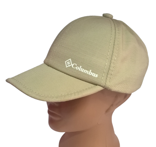 Бейсболка детская летняя ELLIPSE Columbus рип-стоп р. 54 см Бежевый (618Д/10.1)