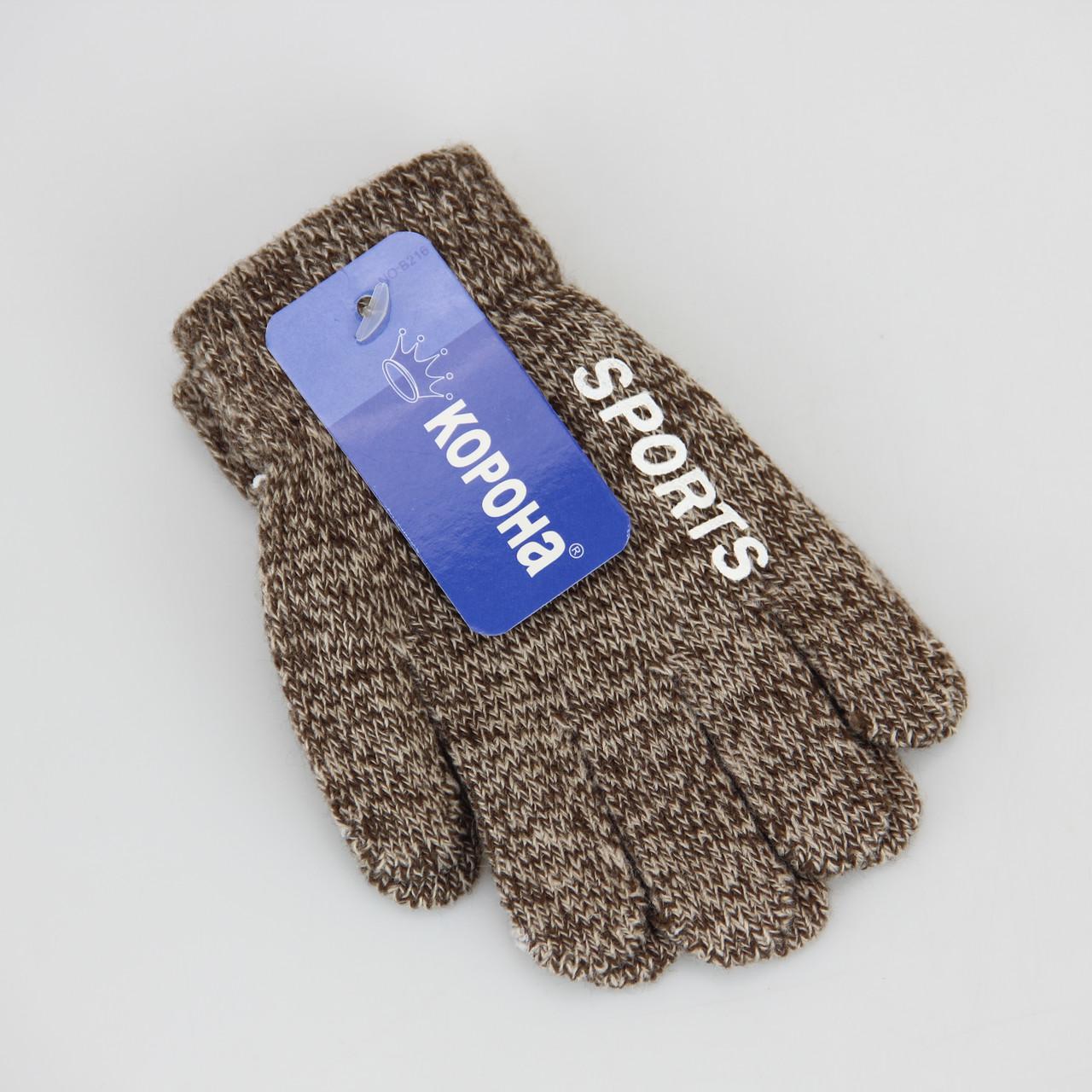 Перчатки детские Sports шерстяные осень-весна на 2,5-4 года Коричневый (33465) Перчатки детские Sports шерстяные осень-весна на 2,5-4 года Коричневый (33465)