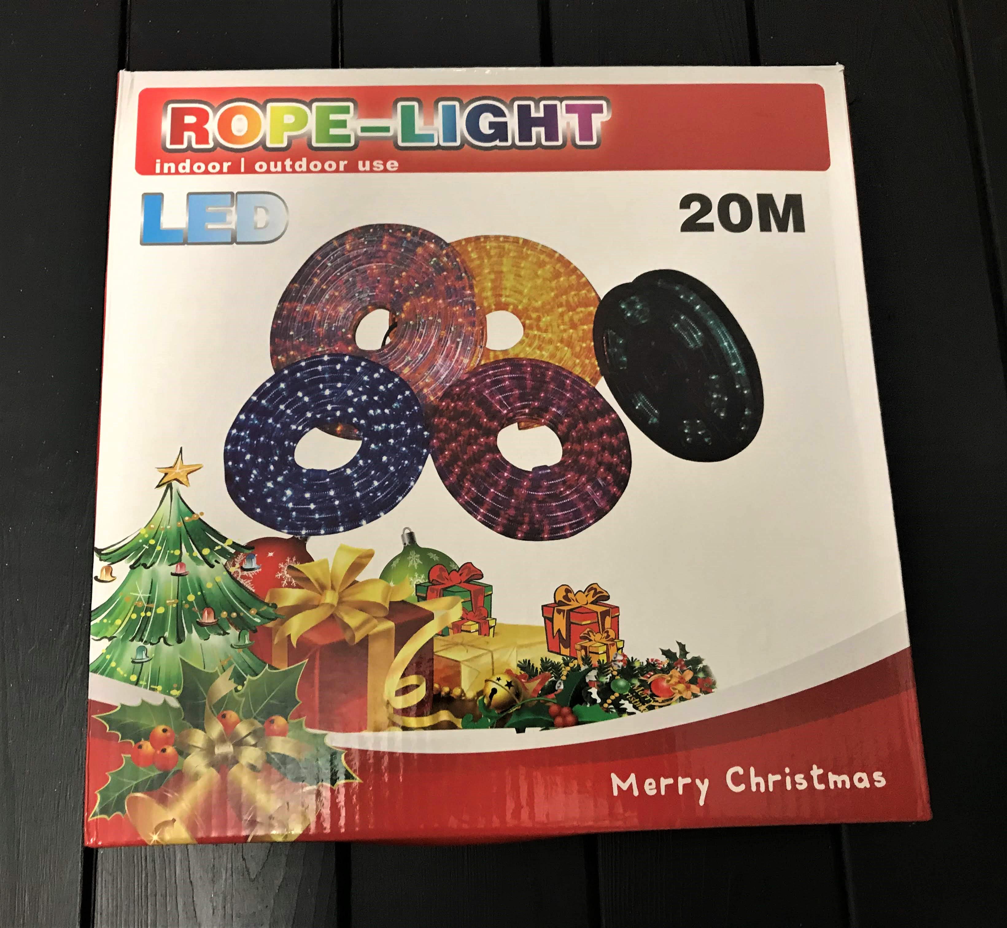 Гирлянда Дюралайт LED 20 м с контролером 220V Холодный Белый - фото 2