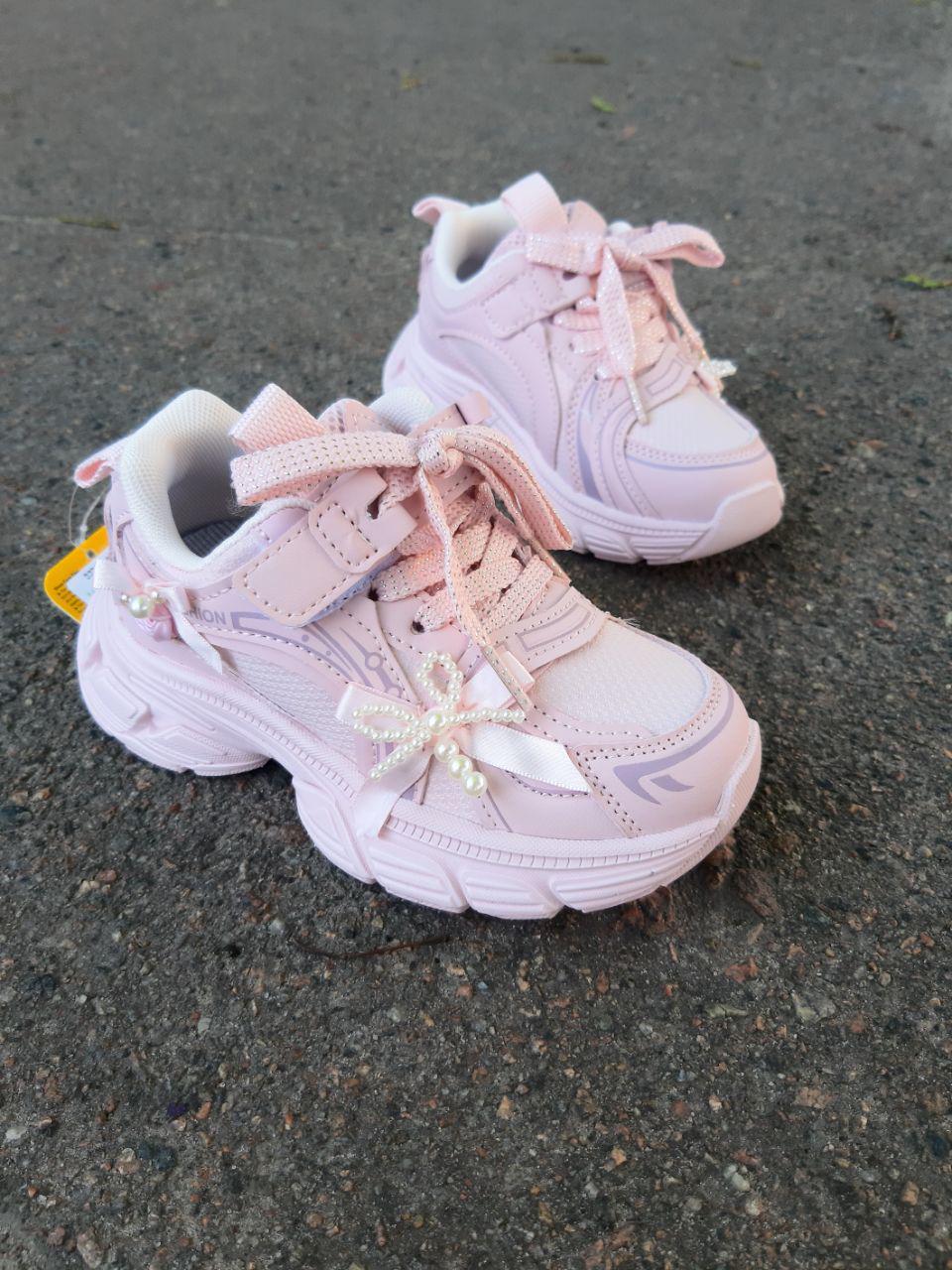 Кроссовки для девочки Clibee р. 31 19 см Розовый (3339-1 pink)