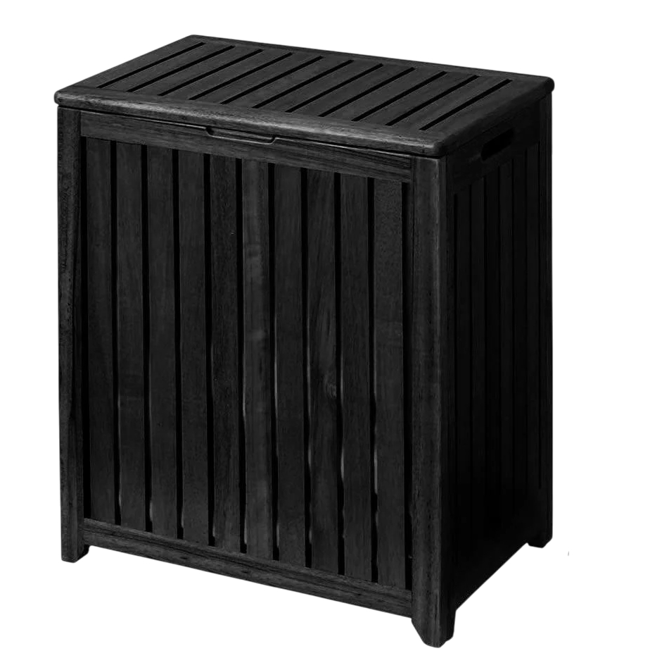 Корзина для белья из дерева Бангкок Венге (КЗБ-000112)