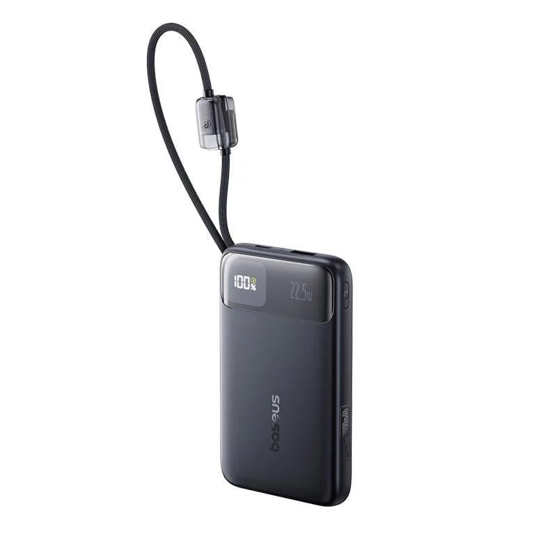 Повербанк 22.5W BASEUS EnerFill FC11 10000mAh з кабелями (E00304)