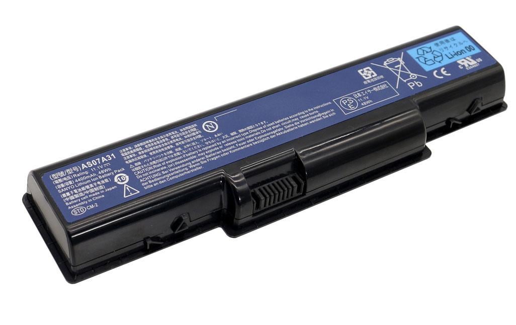 Батарея Acer Aspire 5738/5738G/5738Z/5738ZG/AS07A31/10,8 V/4400 mAh/48 Wh