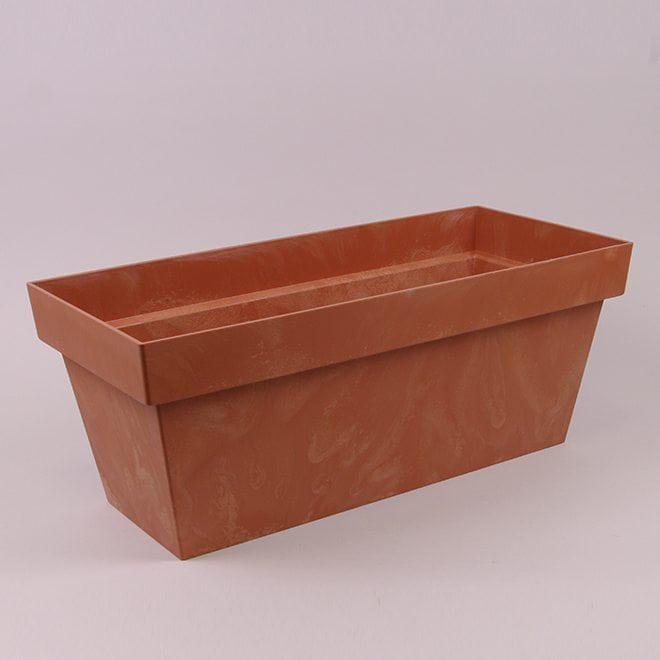 Ящик балконний Prosperplast Cube Case Beton Effect 40 см Терра мраморный (DCUC400E-R624)