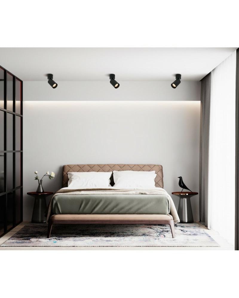 Спот Italux SPL-23436-1R-BK Nesto GU10 1x10W IP20 Bk (18935247) - фото 2 Спот Italux SPL-23436-1R-BK Nesto GU10 1x10W IP20 Bk (18935247) - фото 2