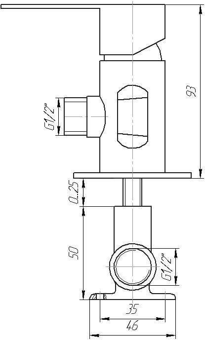 Смеситель гигиенический TOPAZ BARTS TB 077106-H36 - фото 4