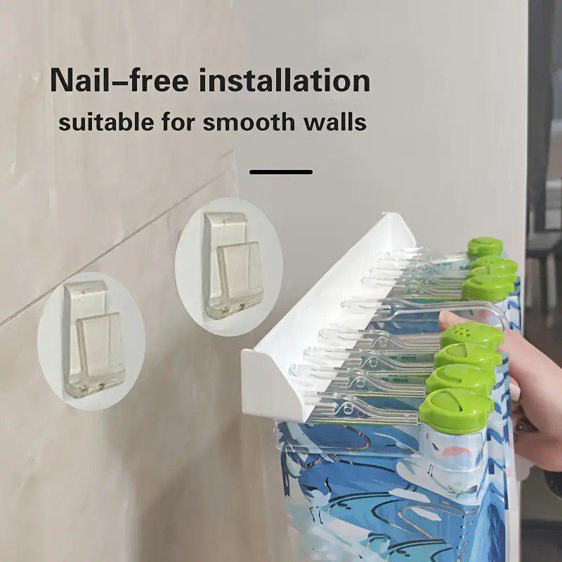 Органайзер для спецій/кришки дозатори приправ підвісний 10 шт. - фото 3 Органайзер для спецій/кришки дозатори приправ підвісний 10 шт. - фото 3