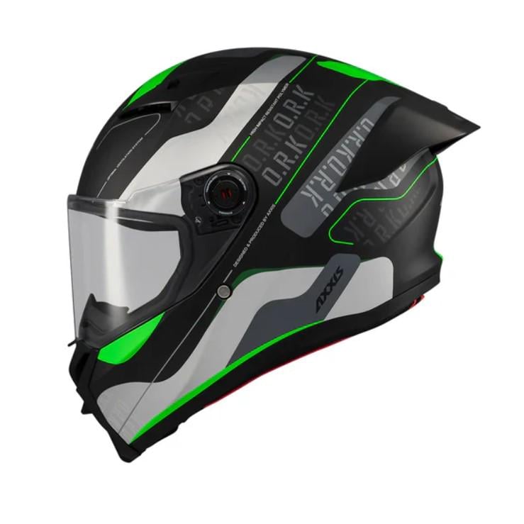 Мотошлем Axxis FENIX ORK B6 2XL Matt (47558)