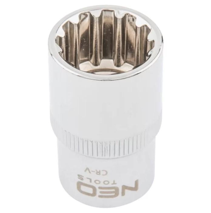 Головка накидная Spline NEO Tools 12-гранная 1/2" 15 мм (21988)