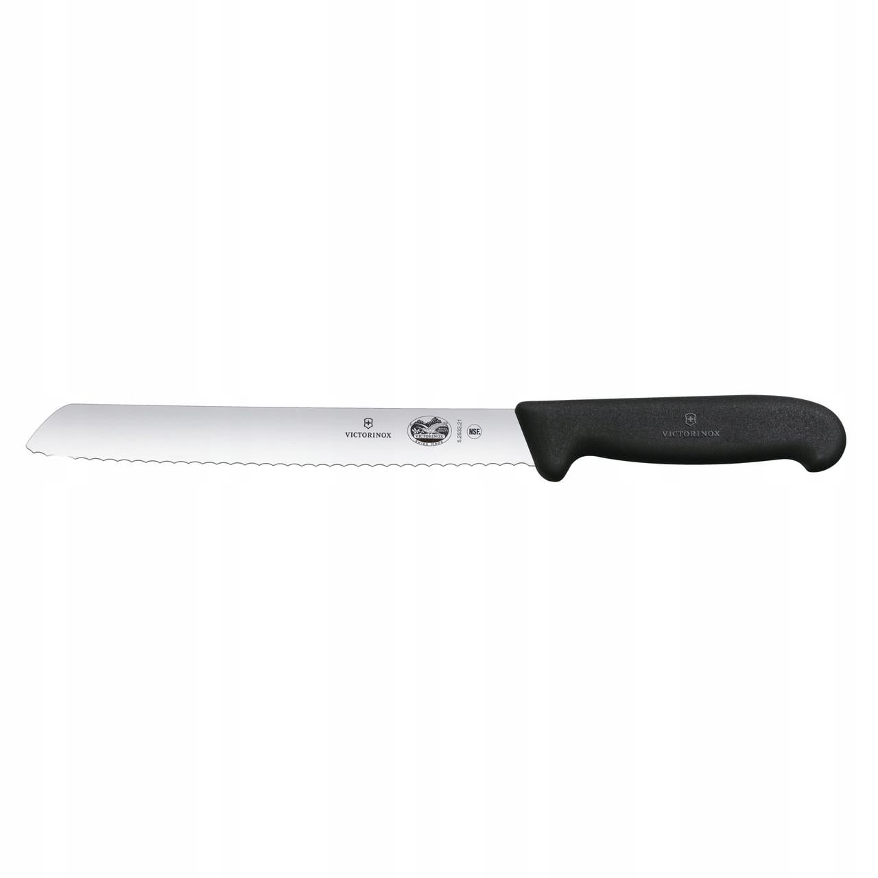 Кухонний ніж Victorinox 5.2533.21 зубчасте лезо Fibrox 21 см