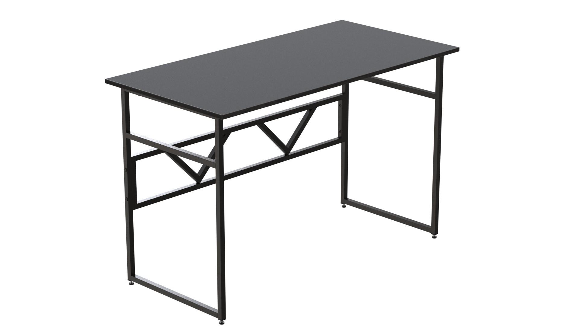 Компьютерный стол Ferrum-decor Райан ДСП 32 мм 75x120x70 см Черный/Сосна Кембра (FRD-103720) Компьютерный стол Ferrum-decor Райан ДСП 32 мм 75x120x70 см Черный/Сосна Кембра (FRD-103720)
