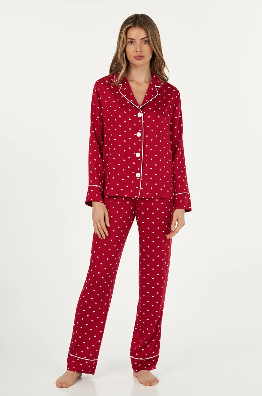 Пижама женская Ellen RED LOVE 5383/10/01 XL Красный (31329025)