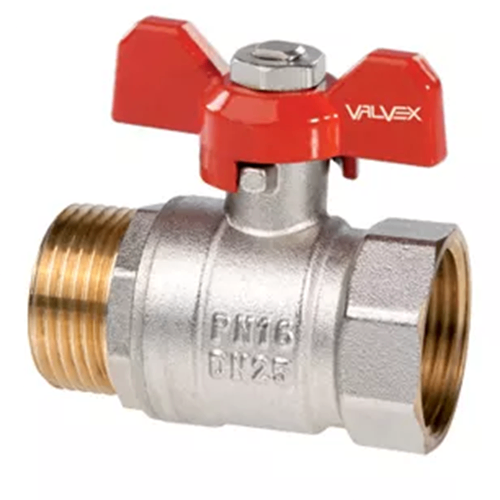 Кран шаровой Valvex ORO 3/4" ВЗ прямой латунь (1473660)