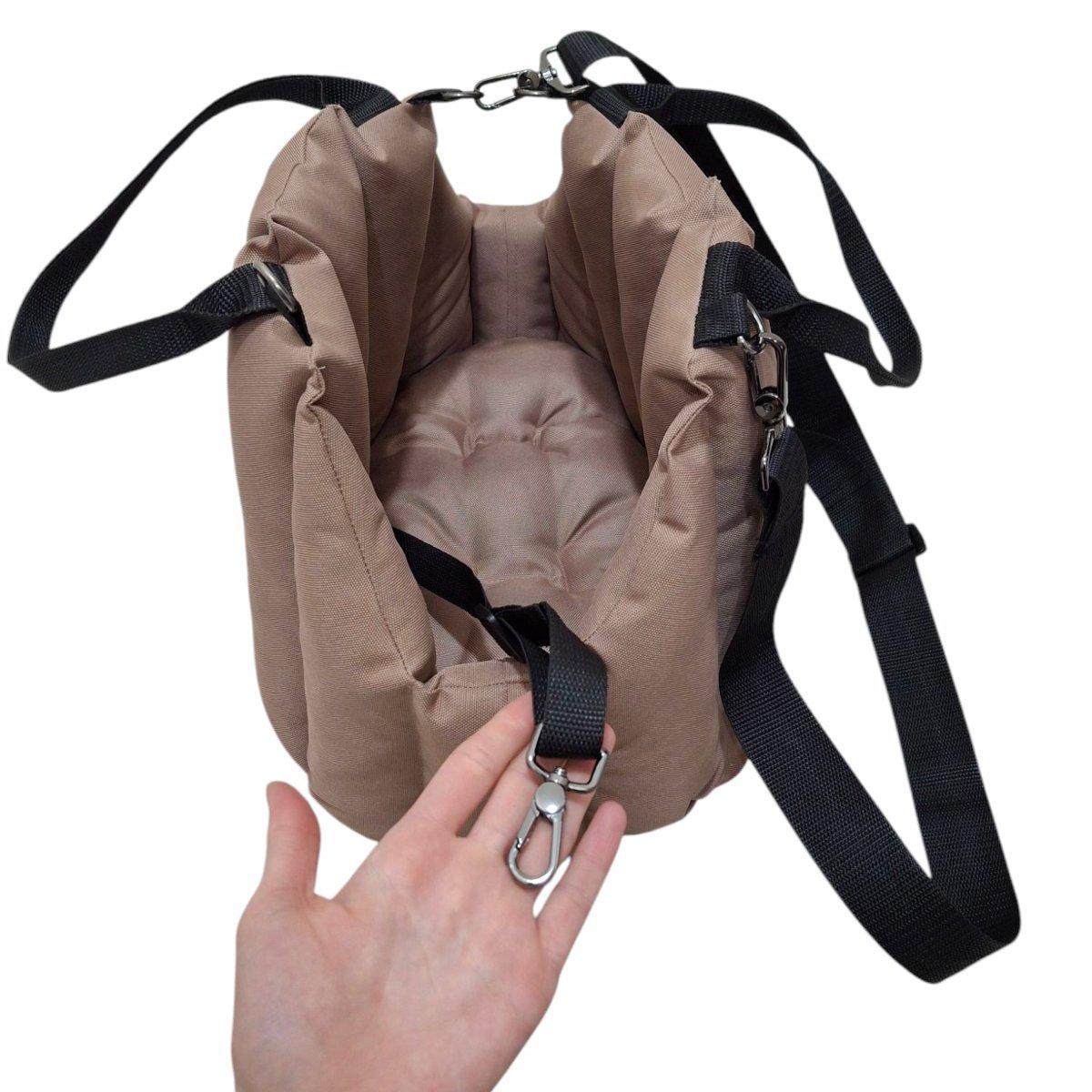 Сумка-переноска для тварин Waterproof oxford 45х30х37 см Карамель (76564587) - фото 6 Сумка-переноска для тварин Waterproof oxford 45х30х37 см Карамель (76564587) - фото 6