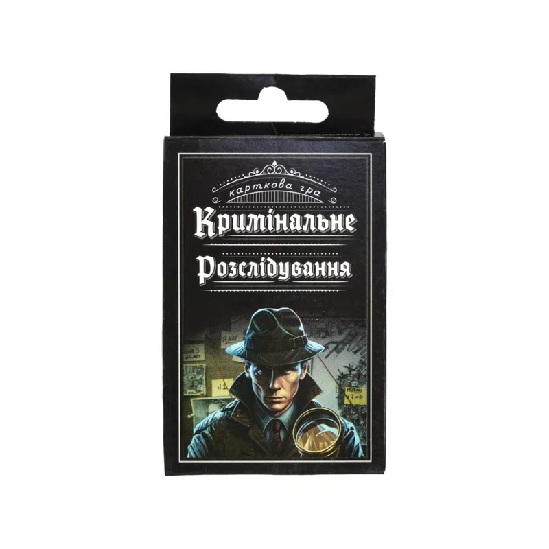 Настільна гра карткова "Кримінальне розслідування" 30418 36 карток