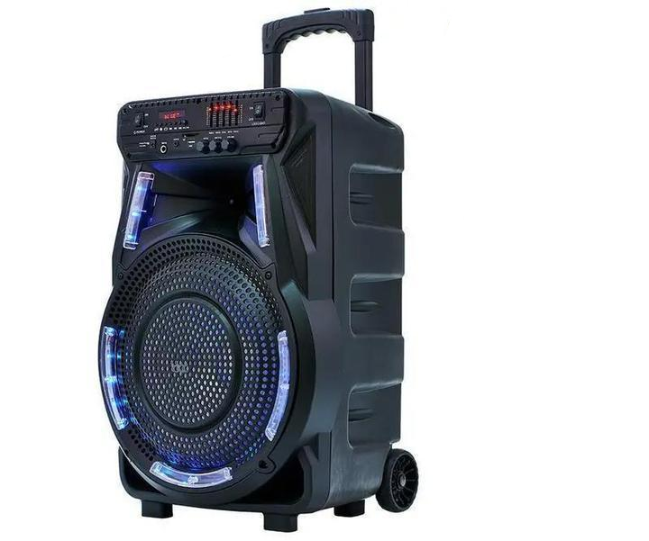 Портативная колонка аккумуляторная с микрофоном ZPX ZX-7771 350W Bluetooth/USB/FM (2613191043)